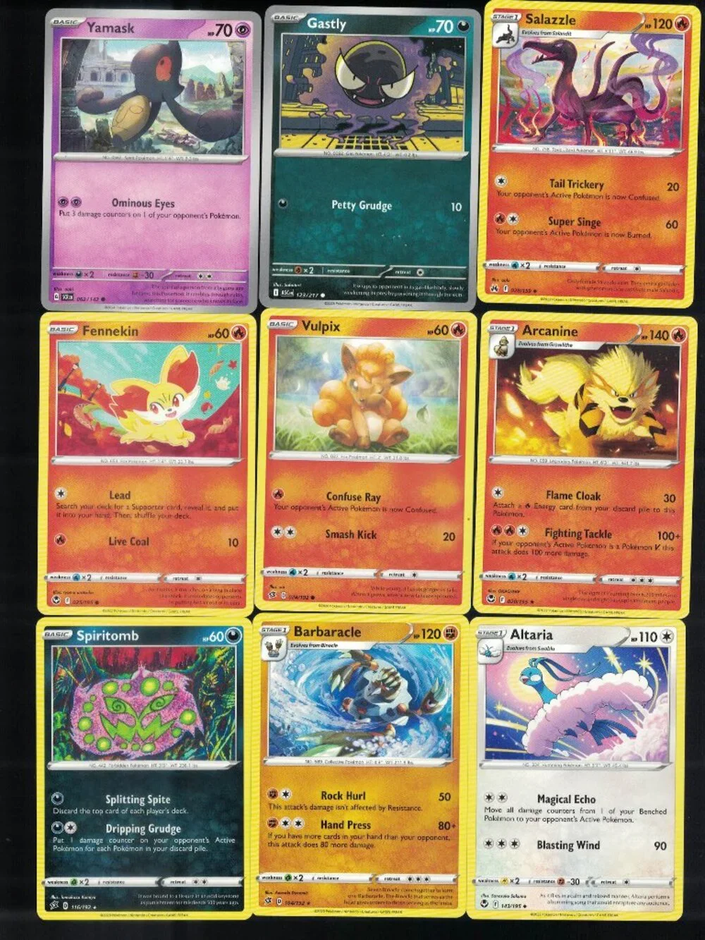 pokemon 2026 mix card lot (black star)